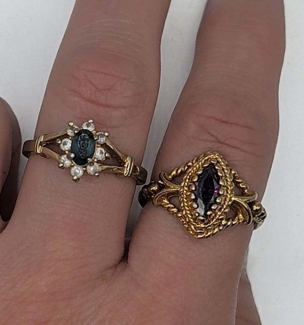Vintage Ring Lot Size 9 & 8.75